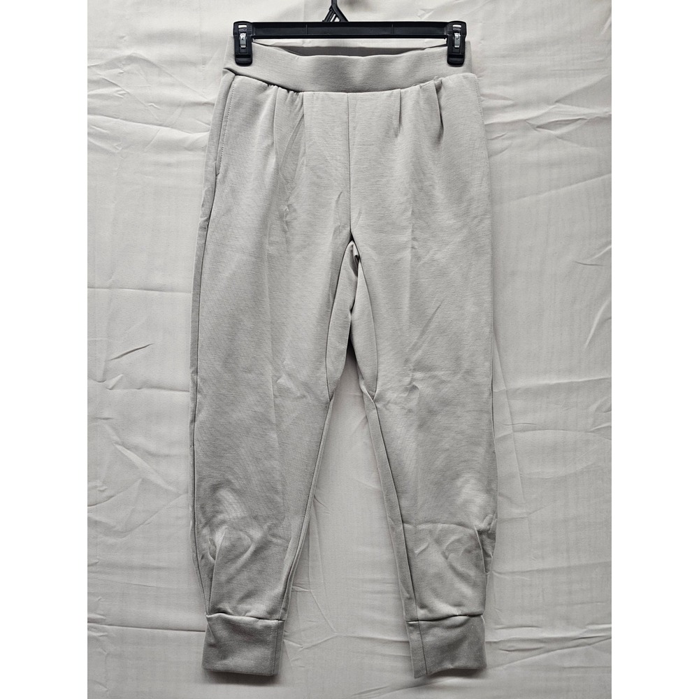 A New Day Womens High‎ Rise Pleated Jogger Pants Light Gray Medium Q2/25